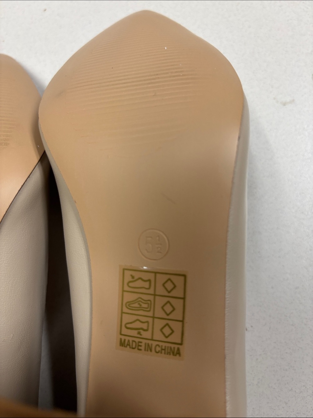 Journee Collection Taupe Pointed Toe Block Heel Pumps - Picture 8 of 10